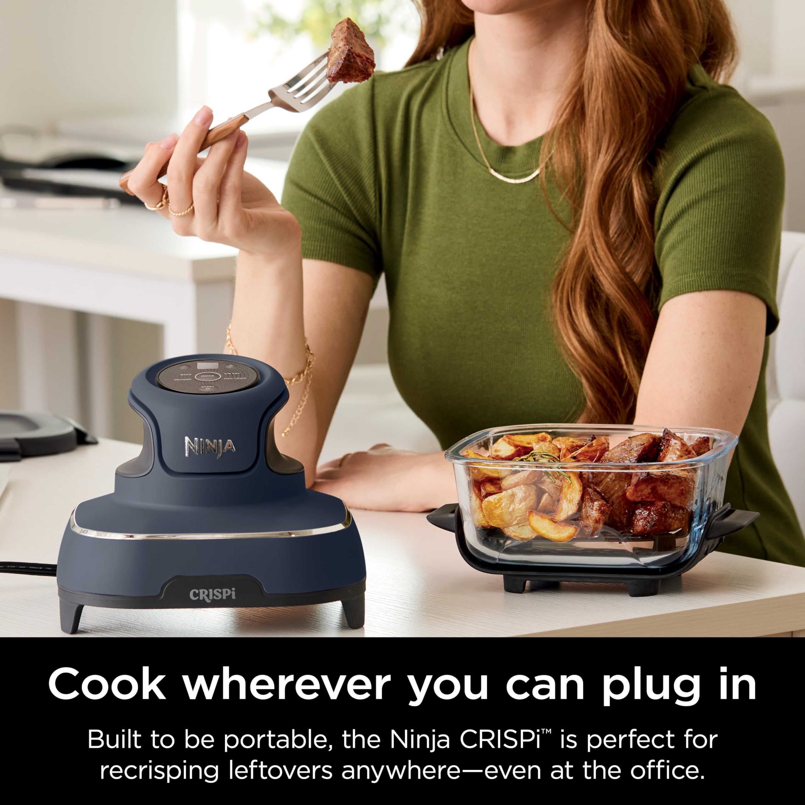 Ninja Crispi Portable Glass Air Fryer Cooking System