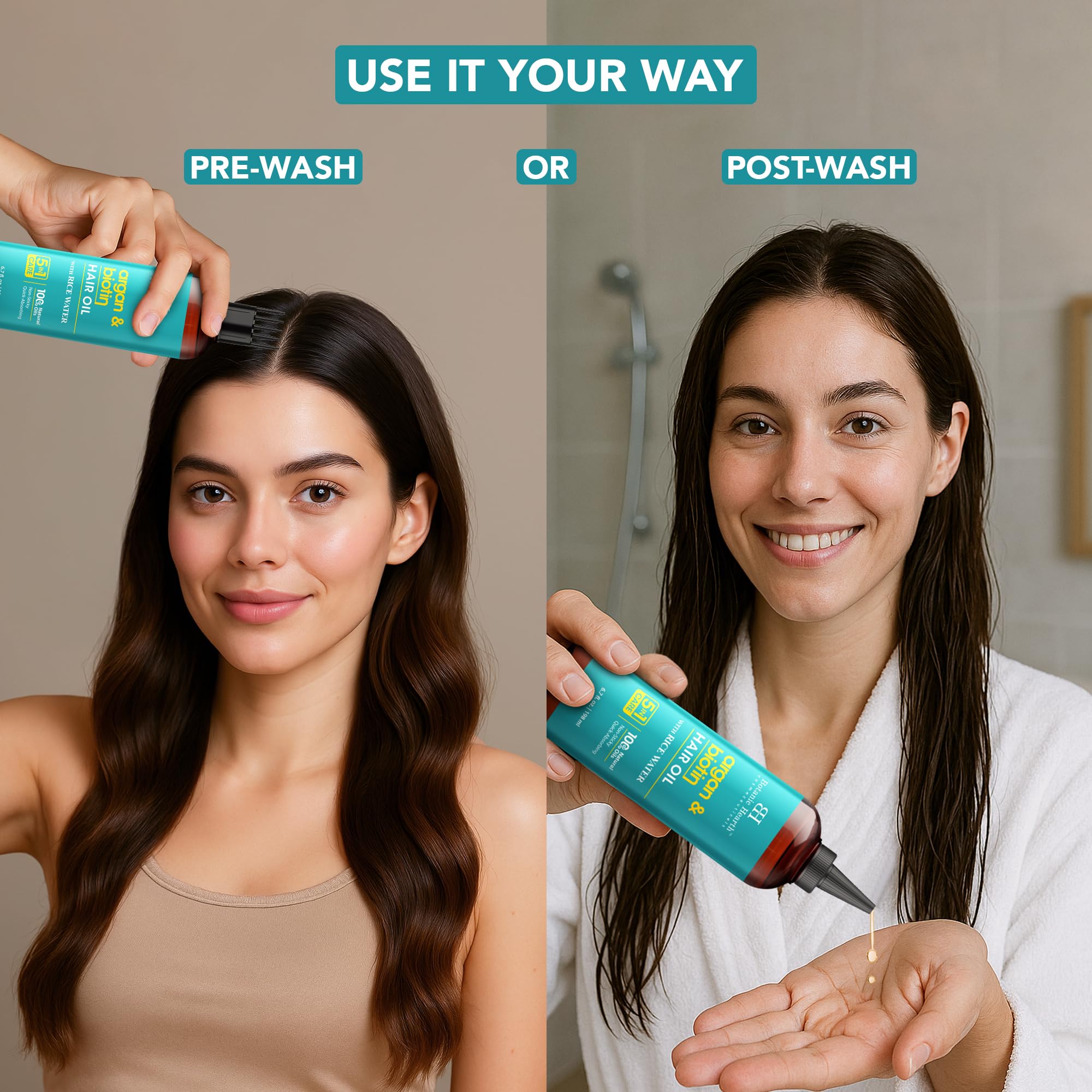 Botanic Hearth Argan, Castor or Rosemary Oil