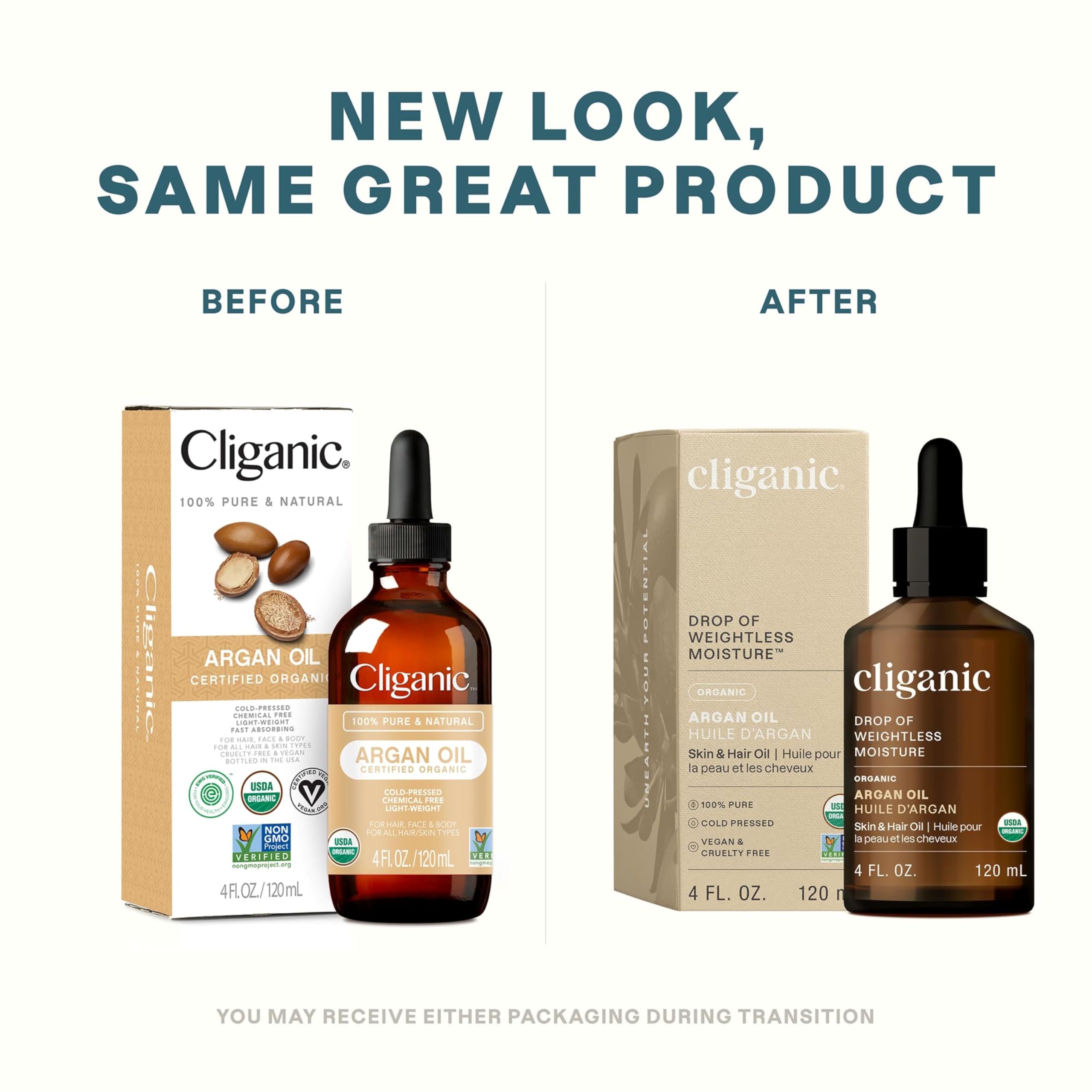 Cliganic USDA Organic Argan Oil