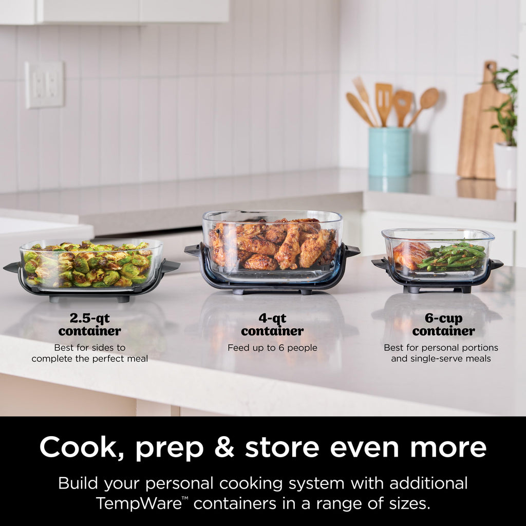 Ninja Crispi Portable Glass Air Fryer Cooking System