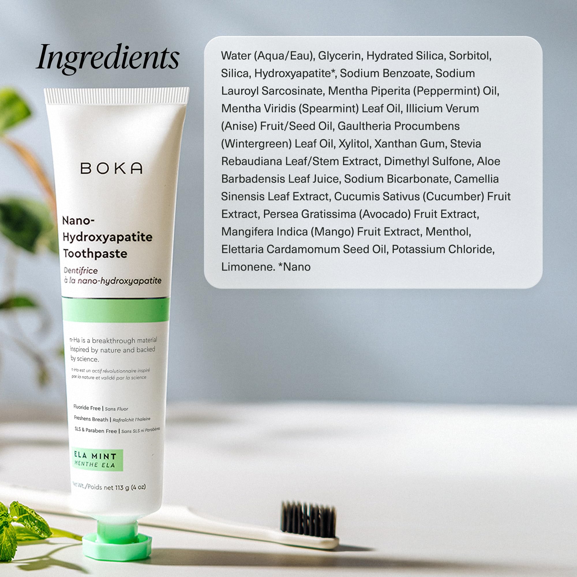 Boka Fluoride Free Toothpaste