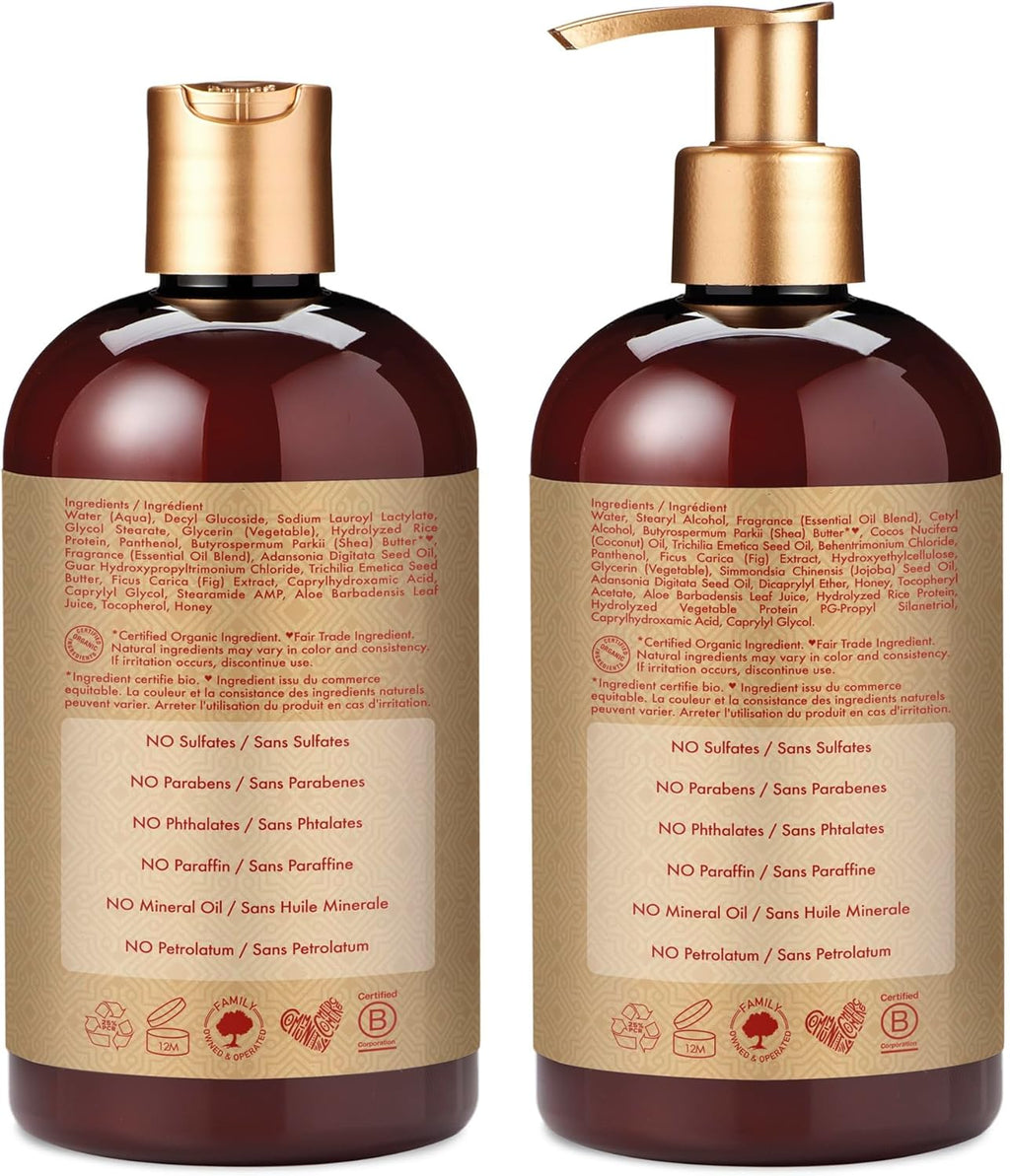 Shea Moisture Manuka Honey and Mafura Oil Shampoo and Conditioner