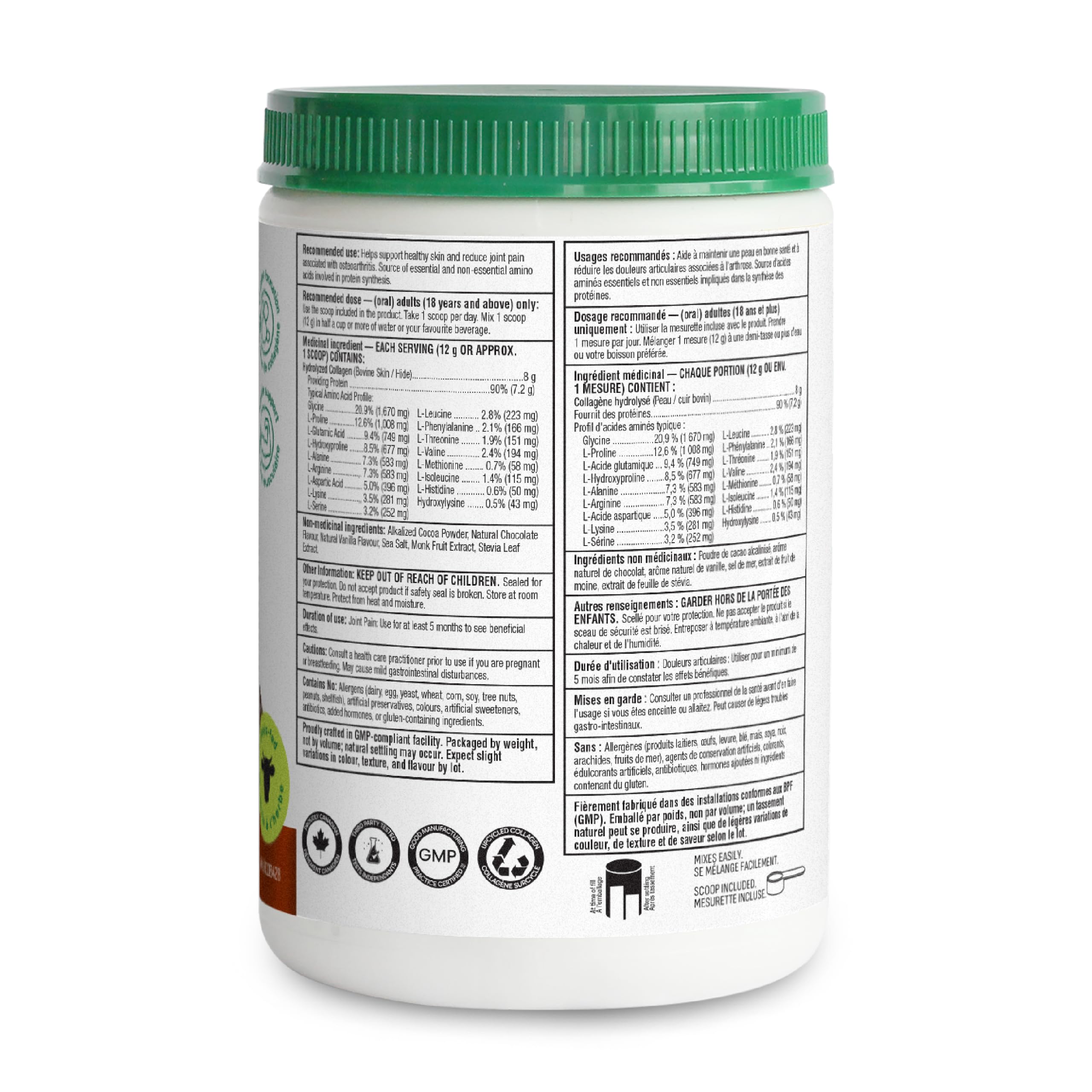 Organika Canadian-Made Enhanced Collagen Powder