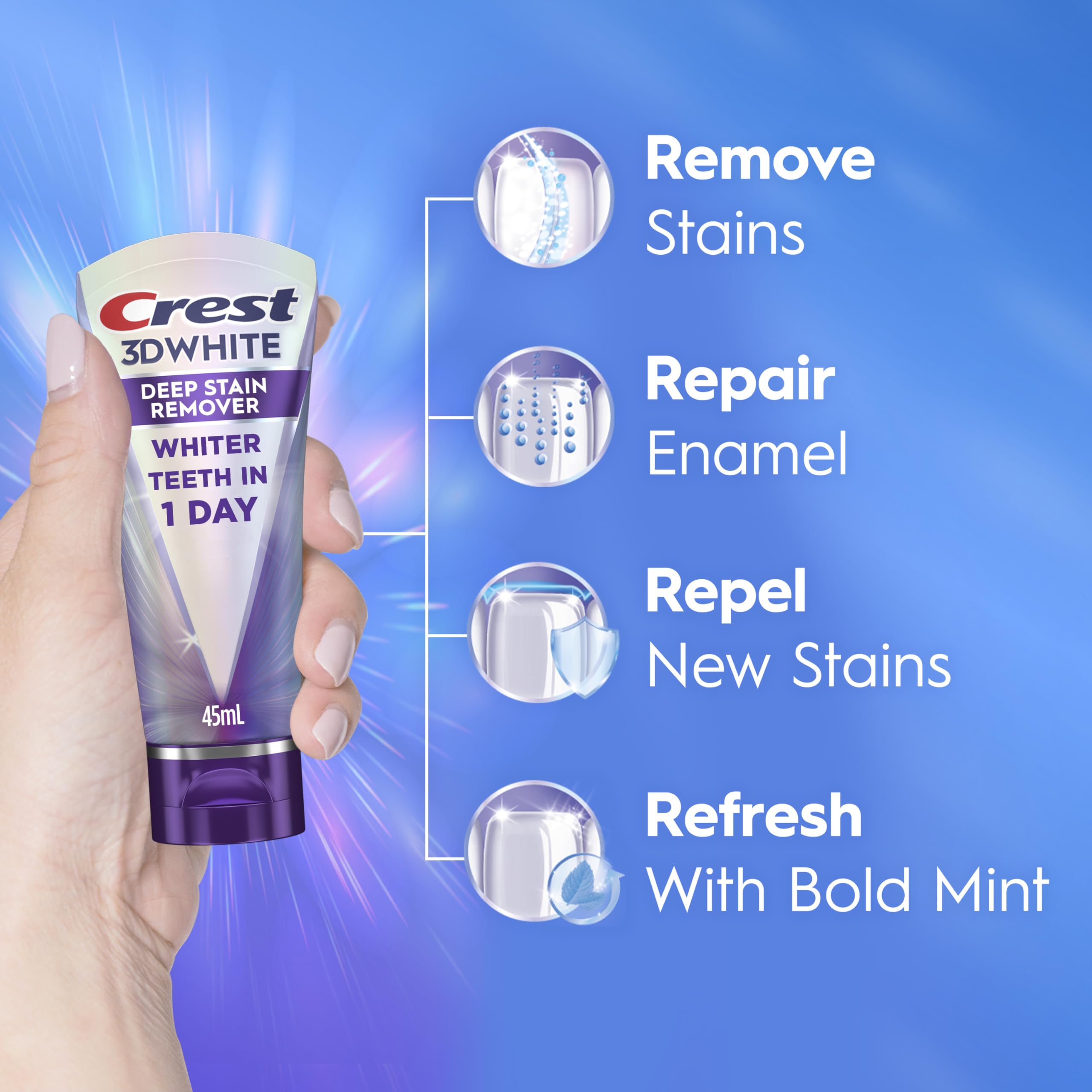 Crest 3DWHITE Brilliance Toothpaste
