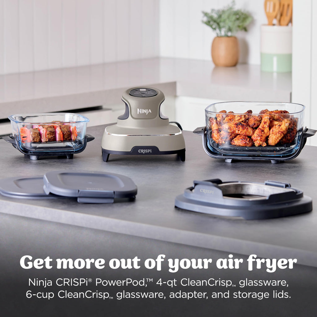 Ninja Crispi Portable Glass Air Fryer Cooking System