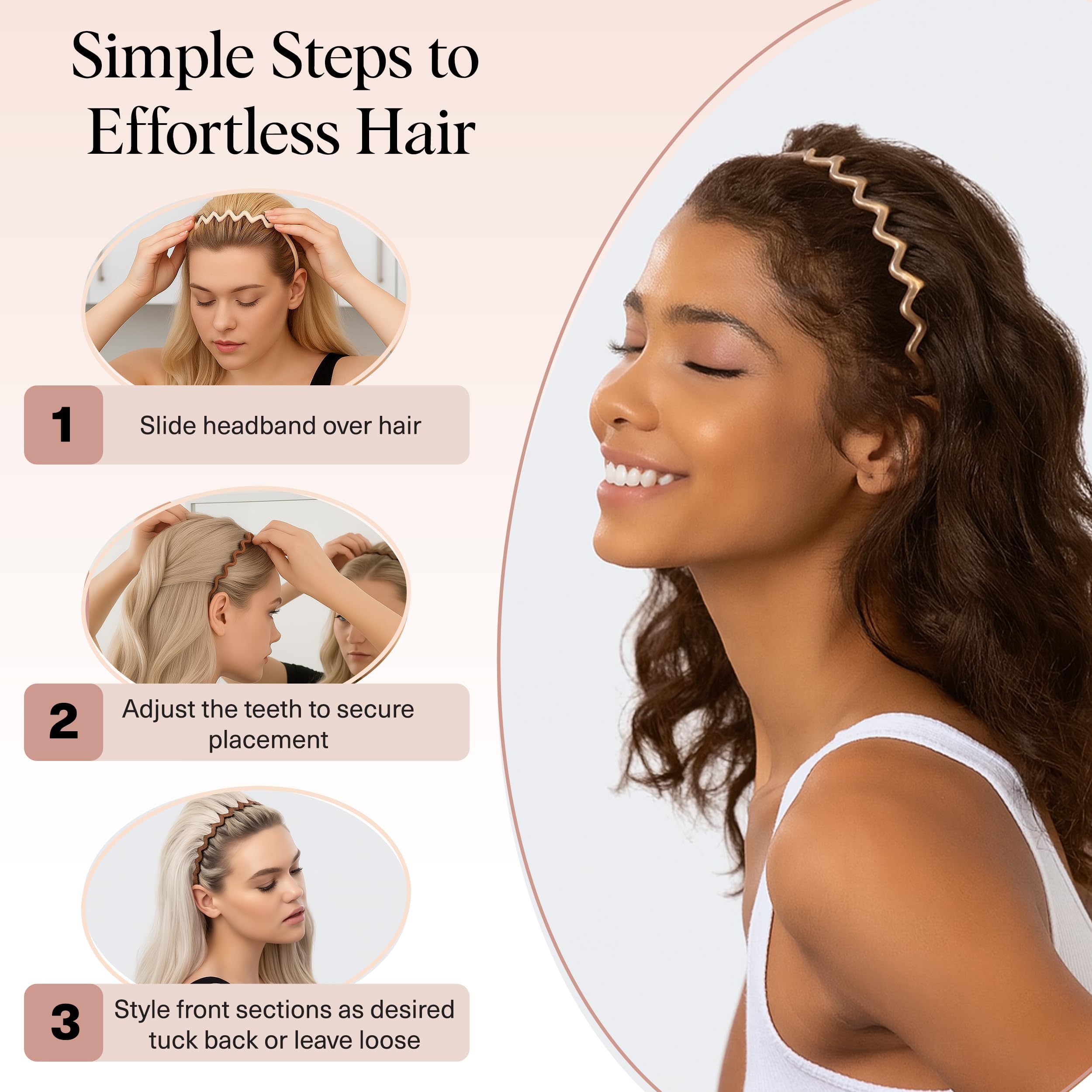 Kitsch Zig Zag Headbands