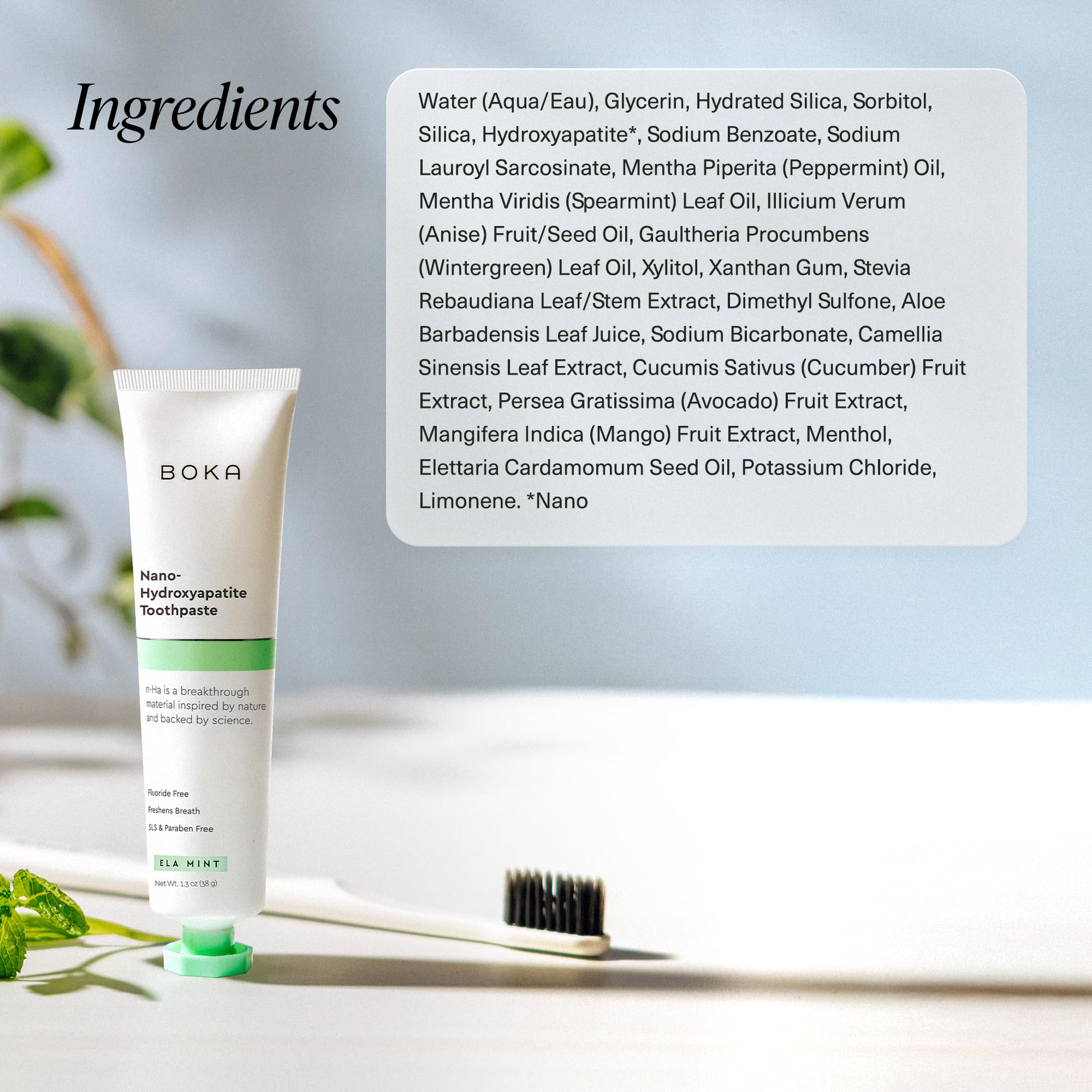 Boka Fluoride Free Toothpaste