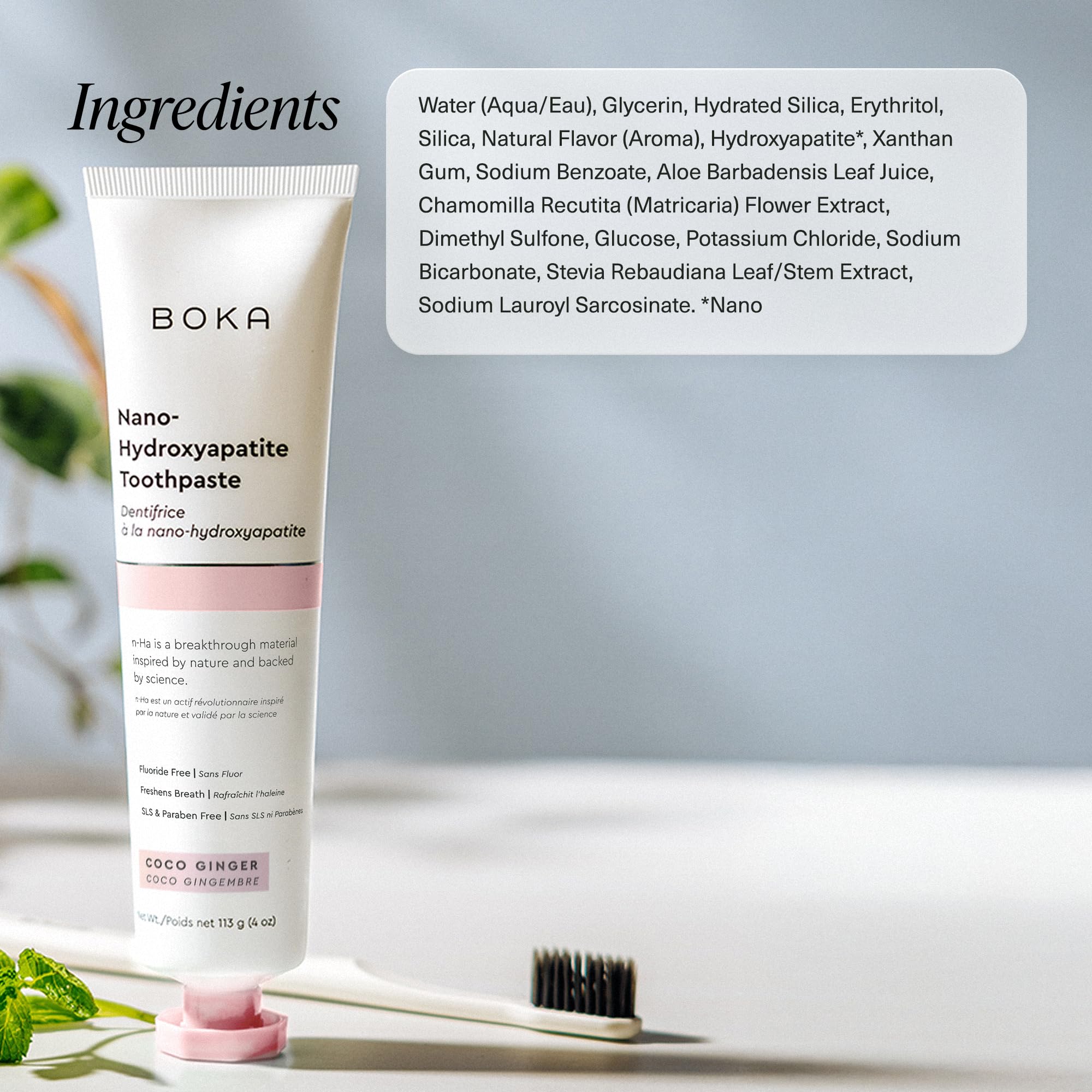 Boka Fluoride Free Toothpaste